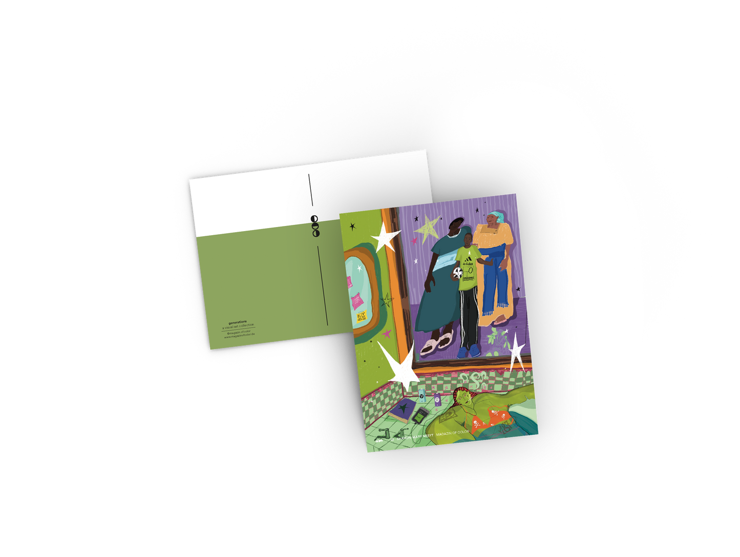 Postkarte "Identitätsbad"