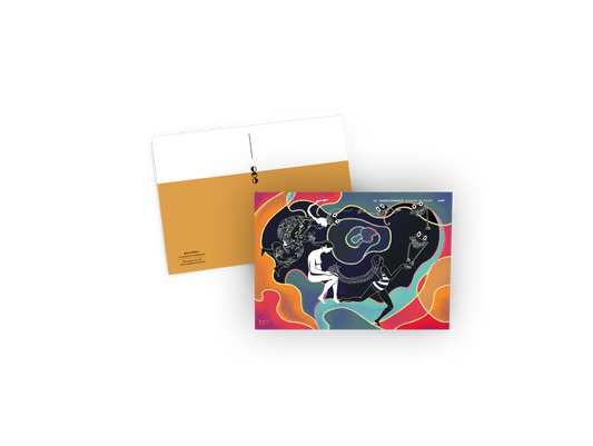 Postkarte "Braids of connection"